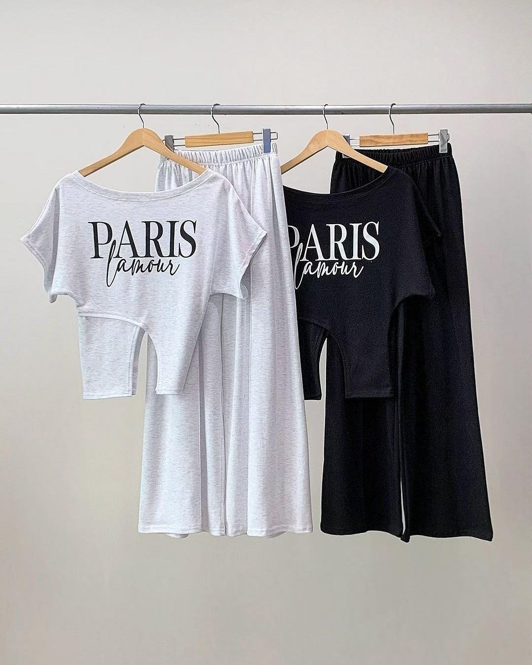 Paris 單肩褲套裝