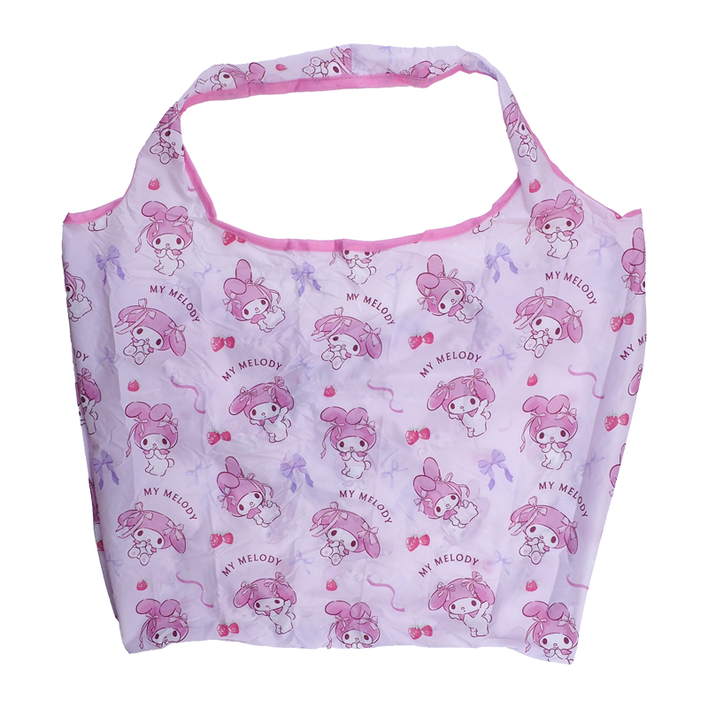 My Melody Foldable Shopping Bag 便攜可摺式購物袋 (連爬山扣)