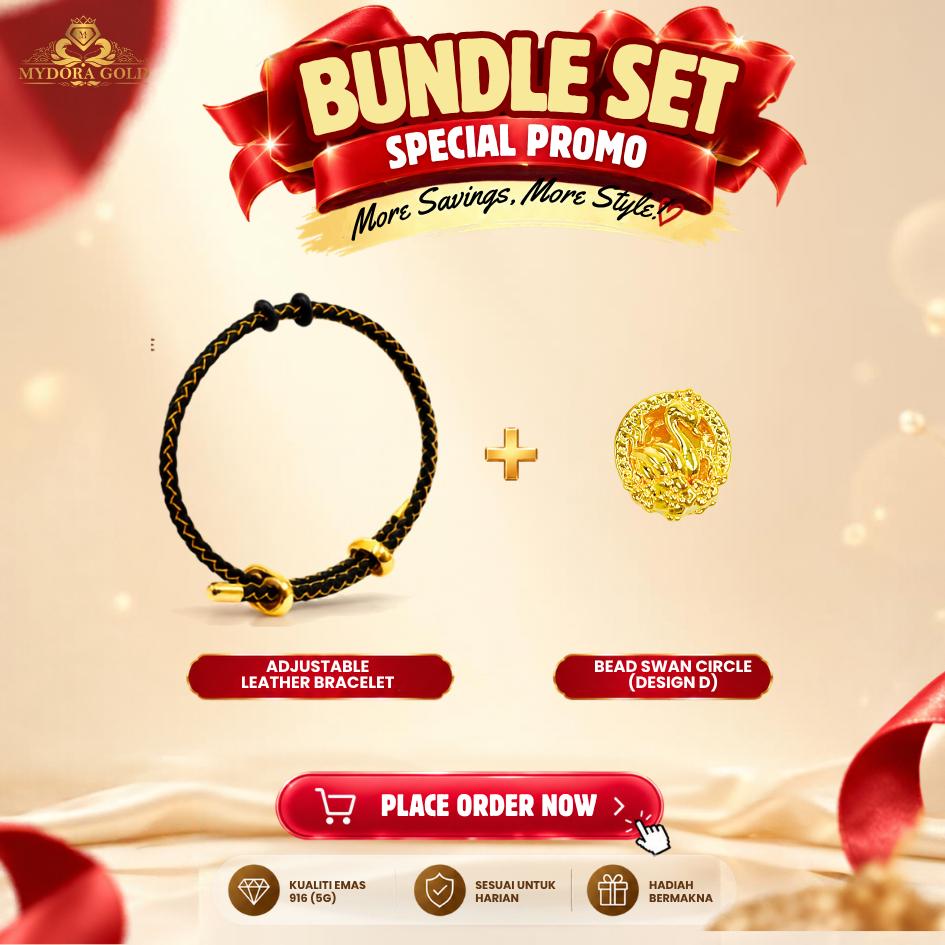 BUNDLE DEAL_MYDORA EMAS 916 CHARM BEAD SERIES l EMAS 916/22K