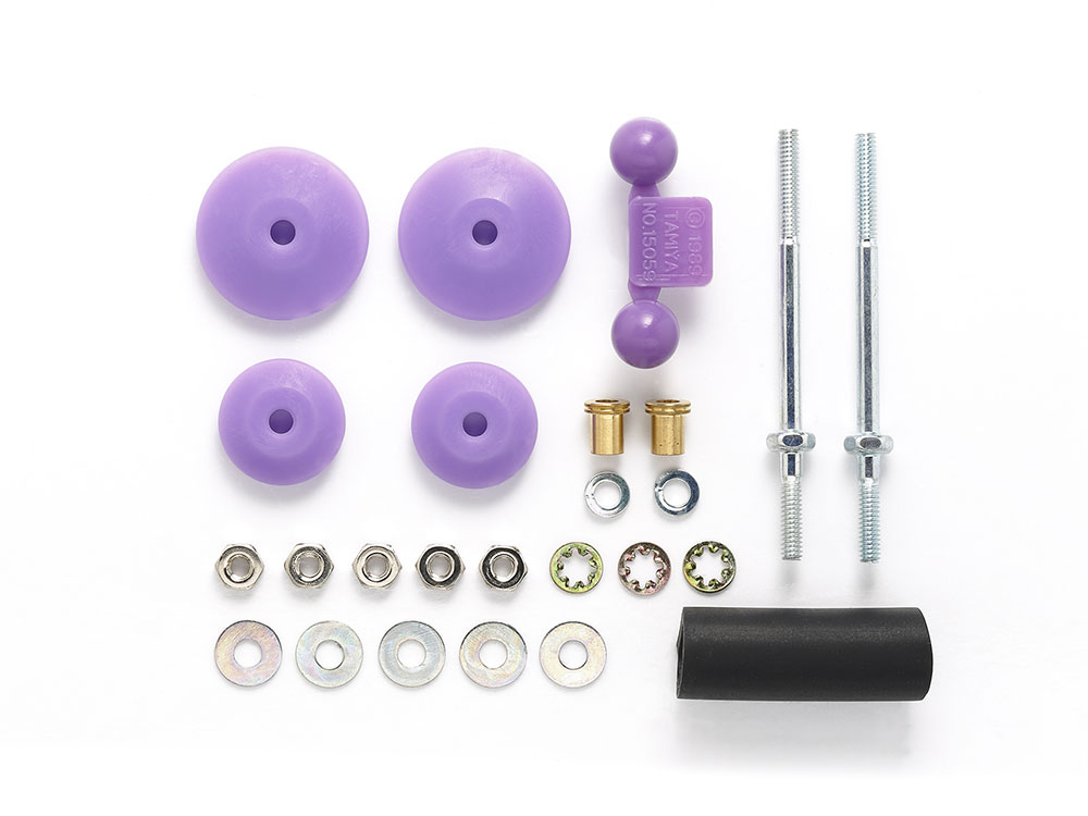LARGE DIA. STABILIZER HEAD SET (11mm, 15mm) (PURPLE)