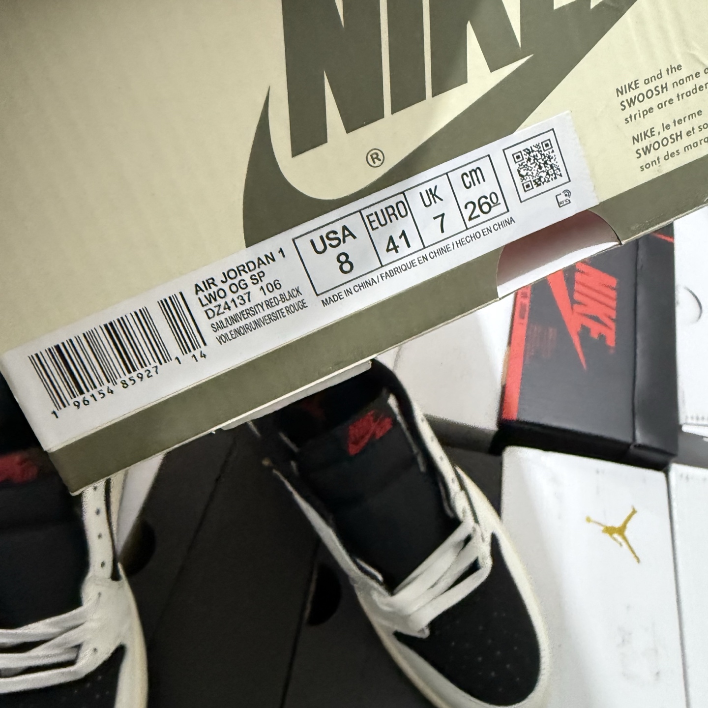 Travis Scott x Air Jordan 1 Low OG "Olive" DZ4137-106