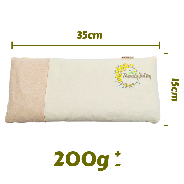 Trendyvalley Organic Baby Buckwheat Pillow & Mung Bean Pillow