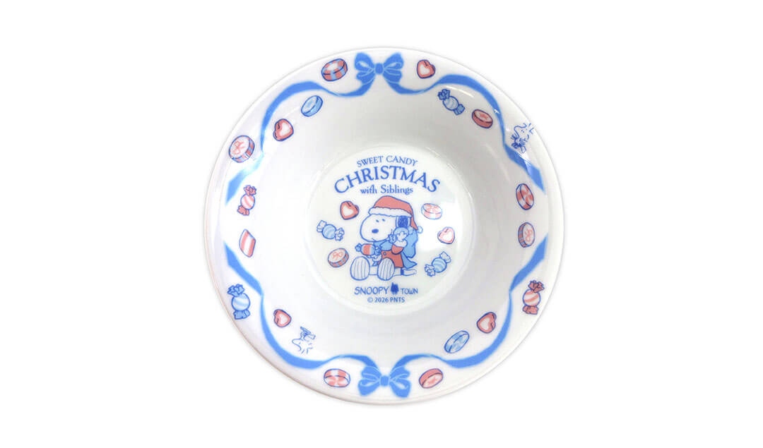 🌸 【預訂】Salad Bowl - Snoopy Christmas 2026"SWEET CANDY CHRISTMAS with Siblings"