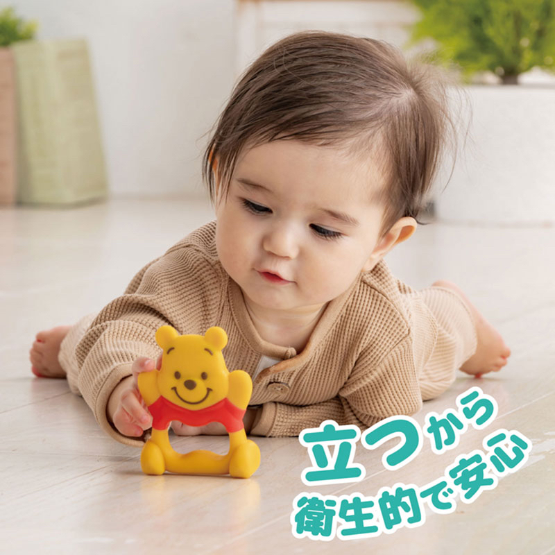 🇯🇵預訂 日本直送🇯🇵Winnie the pooh小熊維尼磨牙玩具牙膠