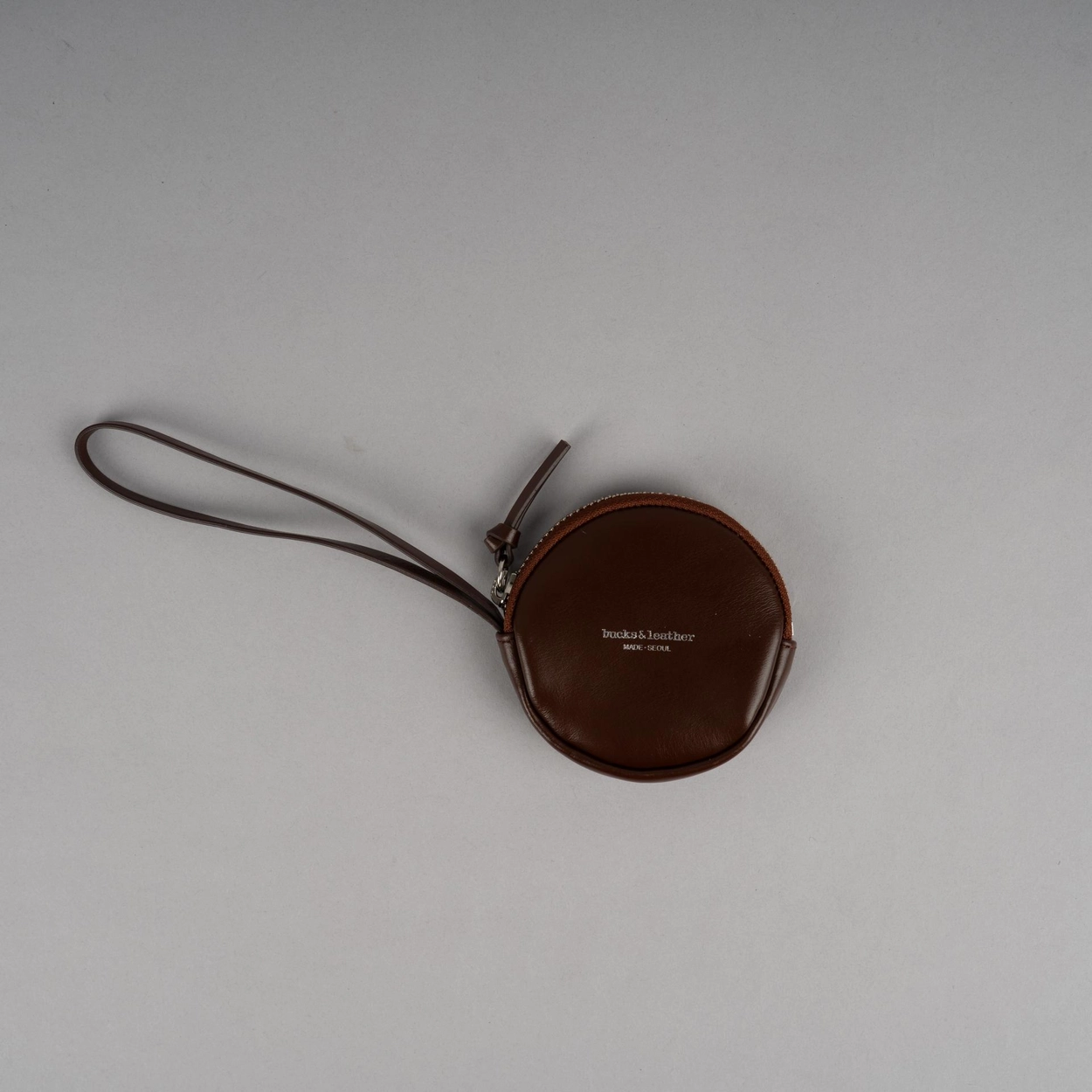 預訂_Macaron Pouch 亮面牛皮 By Bucks & leather