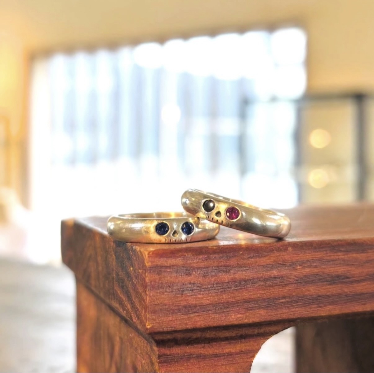 Vantique FUNNY SKULL RING/L STONE pre order~