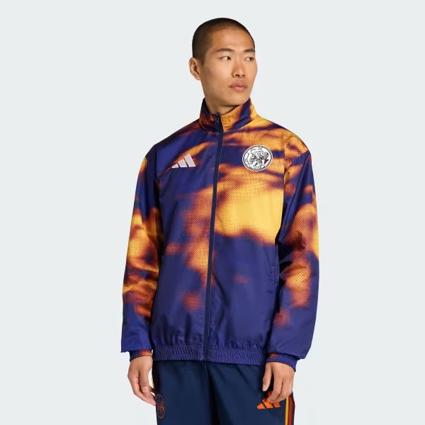 🎶⚽Adidas Ajax 阿積士 × ID&T 聯乘雙面進場外套 JZ1585