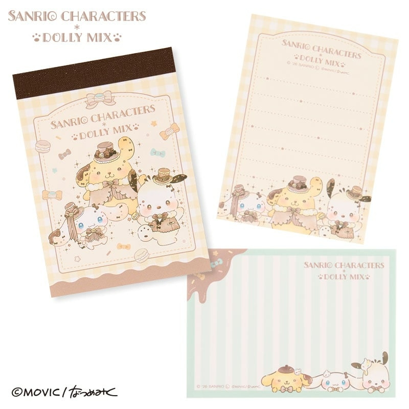 🌸 【預訂】Memo - DOLLY MIX x Sanrio