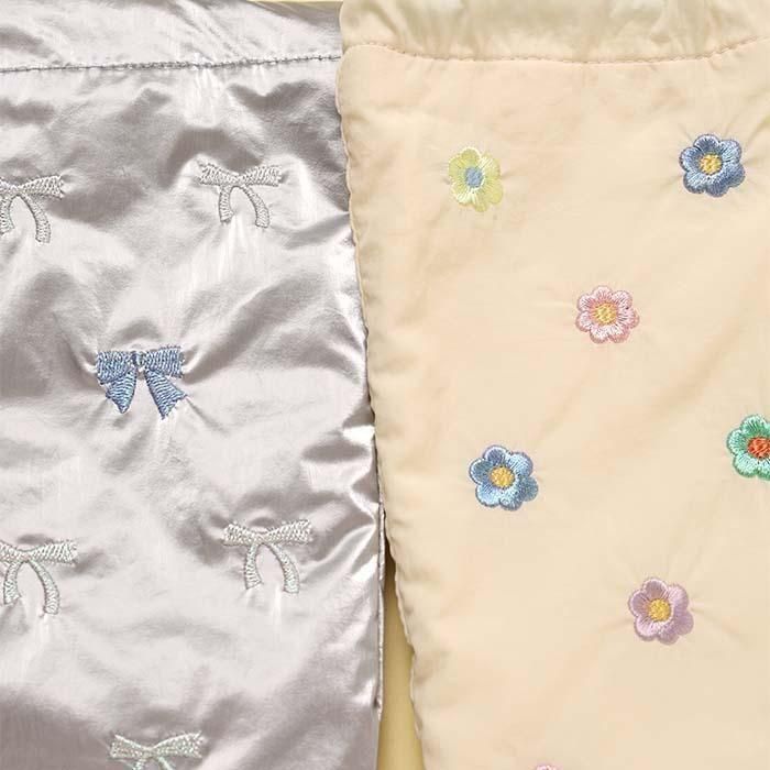 日本現貨/預訂📍日本花花/蝴蝶結刺繡圖案吸水遮套