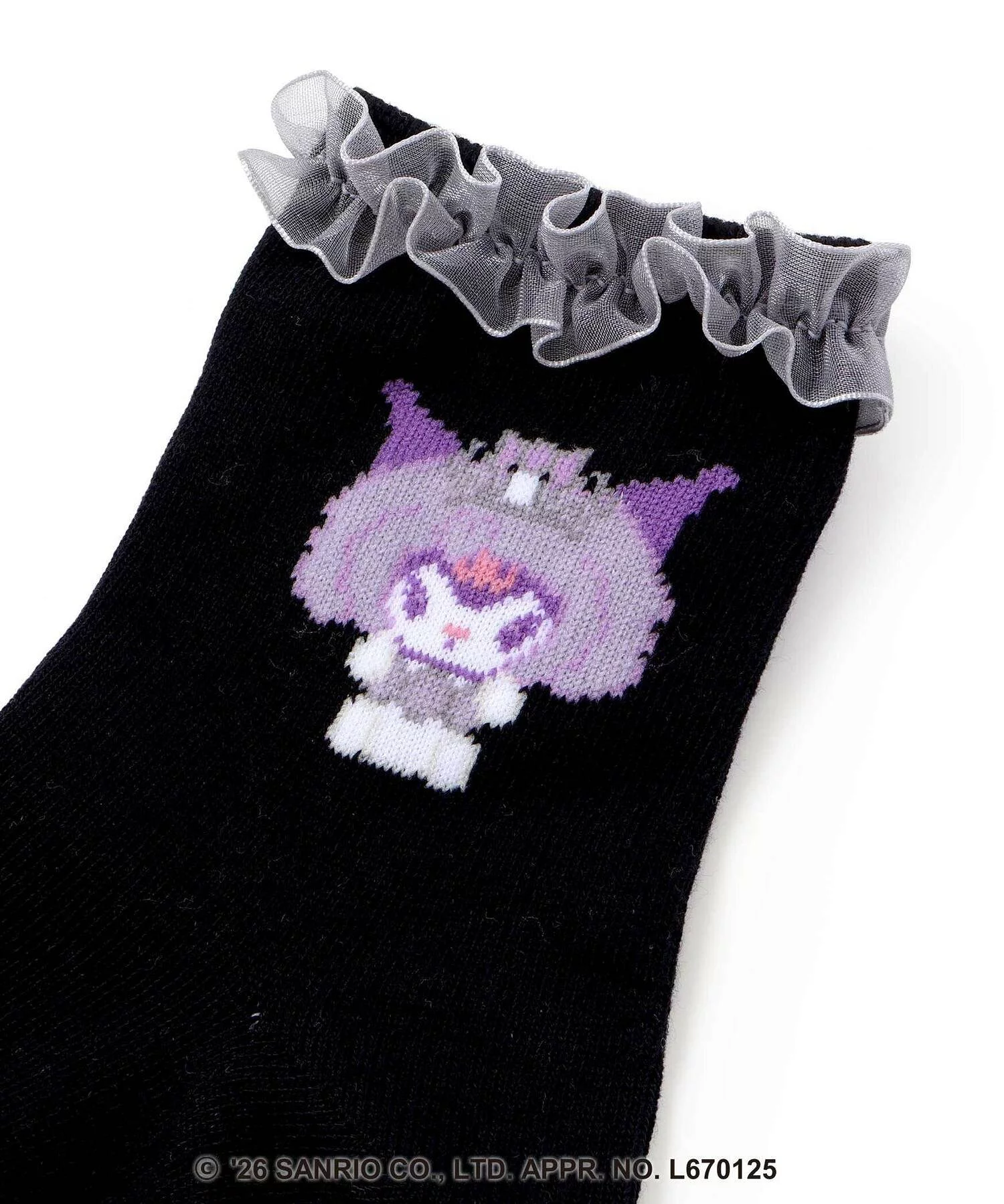 🆕【⭐訂購⭐】🌀 🇯🇵 日本直送 #Sanrio 皇冠荷葉邊短襪［4款選］🌀 [ELJA-0207][261123]