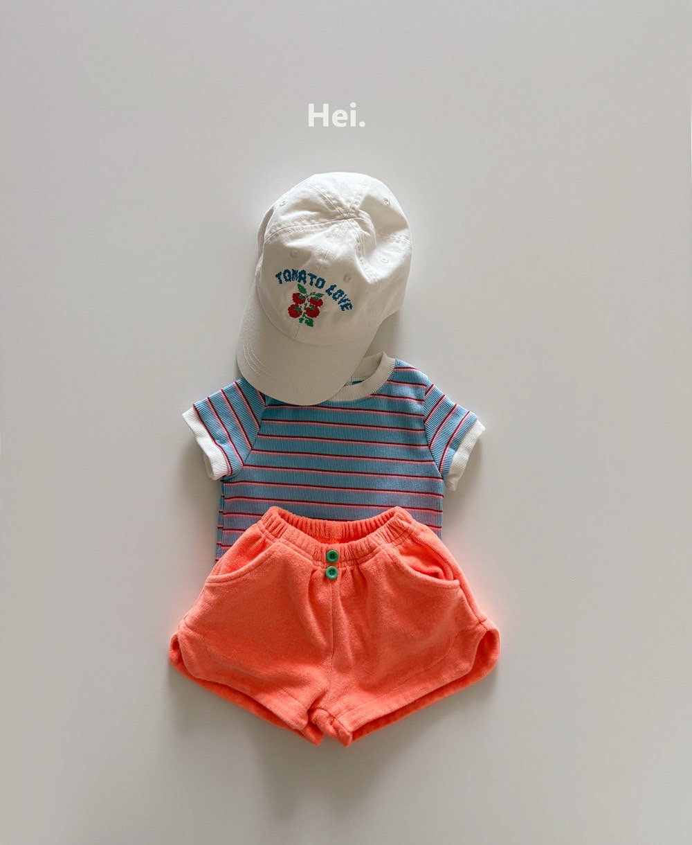 Hei | Soft shorts(Orange L(110-120)
