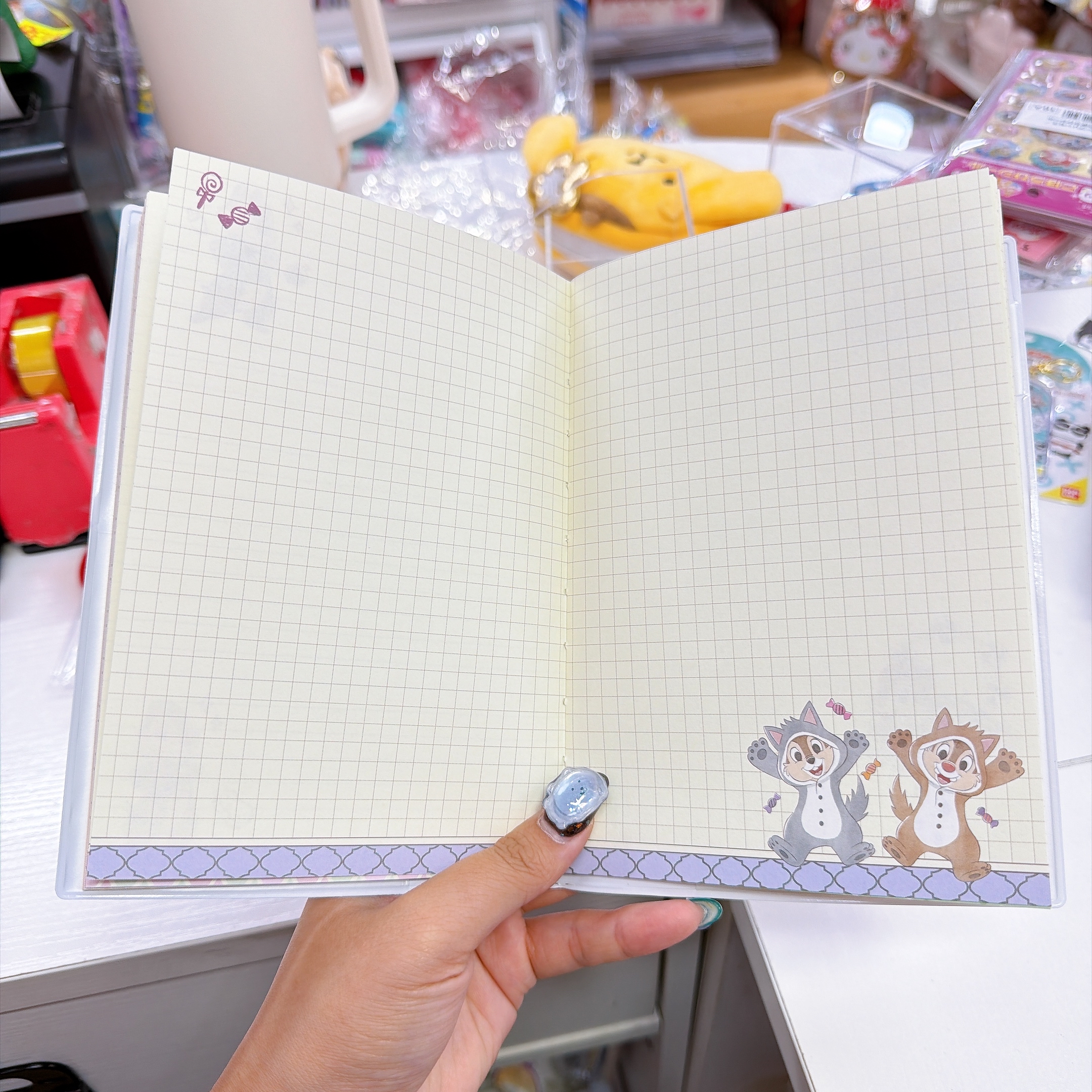 日本直送東京迪士尼史迪仔 chip and dale 鴨嘴獸2027年schedule book 