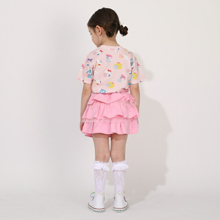 🇯🇵預訂 日本直送🇯🇵Babydoll x Sanrio系列兩色人物滿印短袖T恤