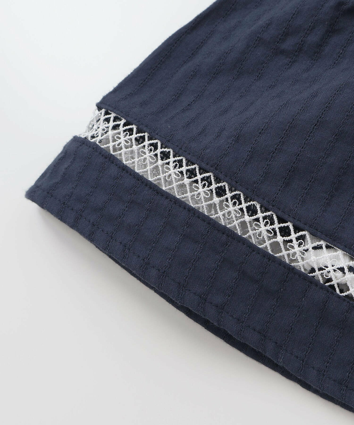 🇯🇵預訂 日本直送🇯🇵Slap Slip Baby兩色海洋風刺繡荷葉邊吊帶短袖包屁裙