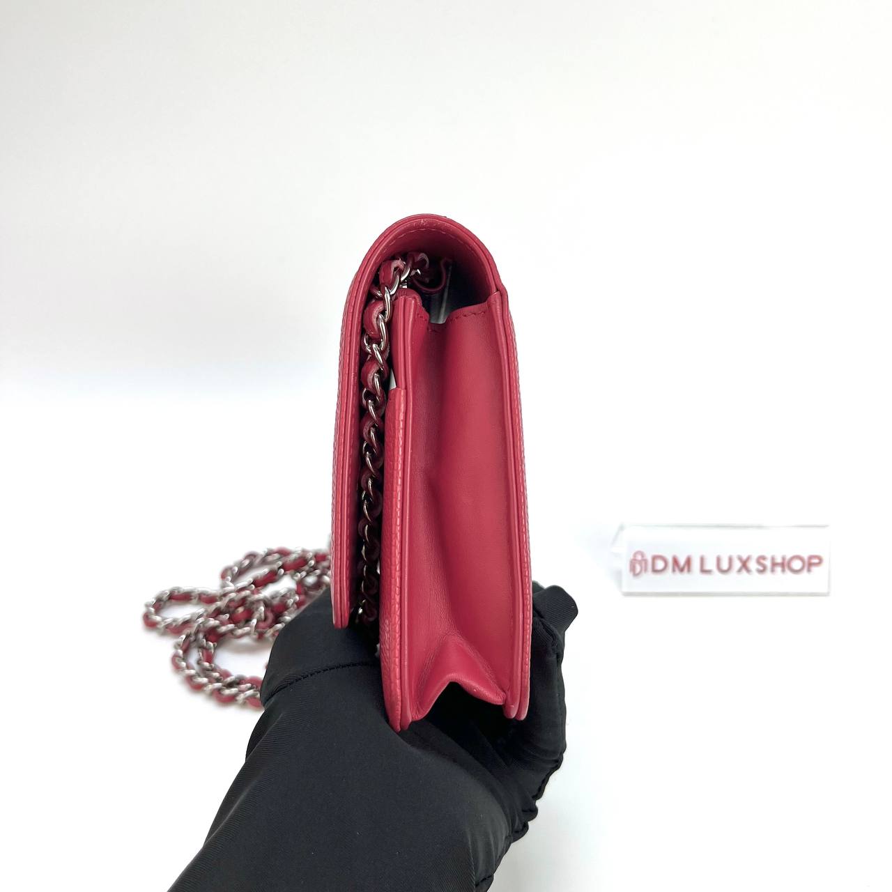 Chanel Pink Caviar Timeless WOC (Serial 18, Y: 2014)