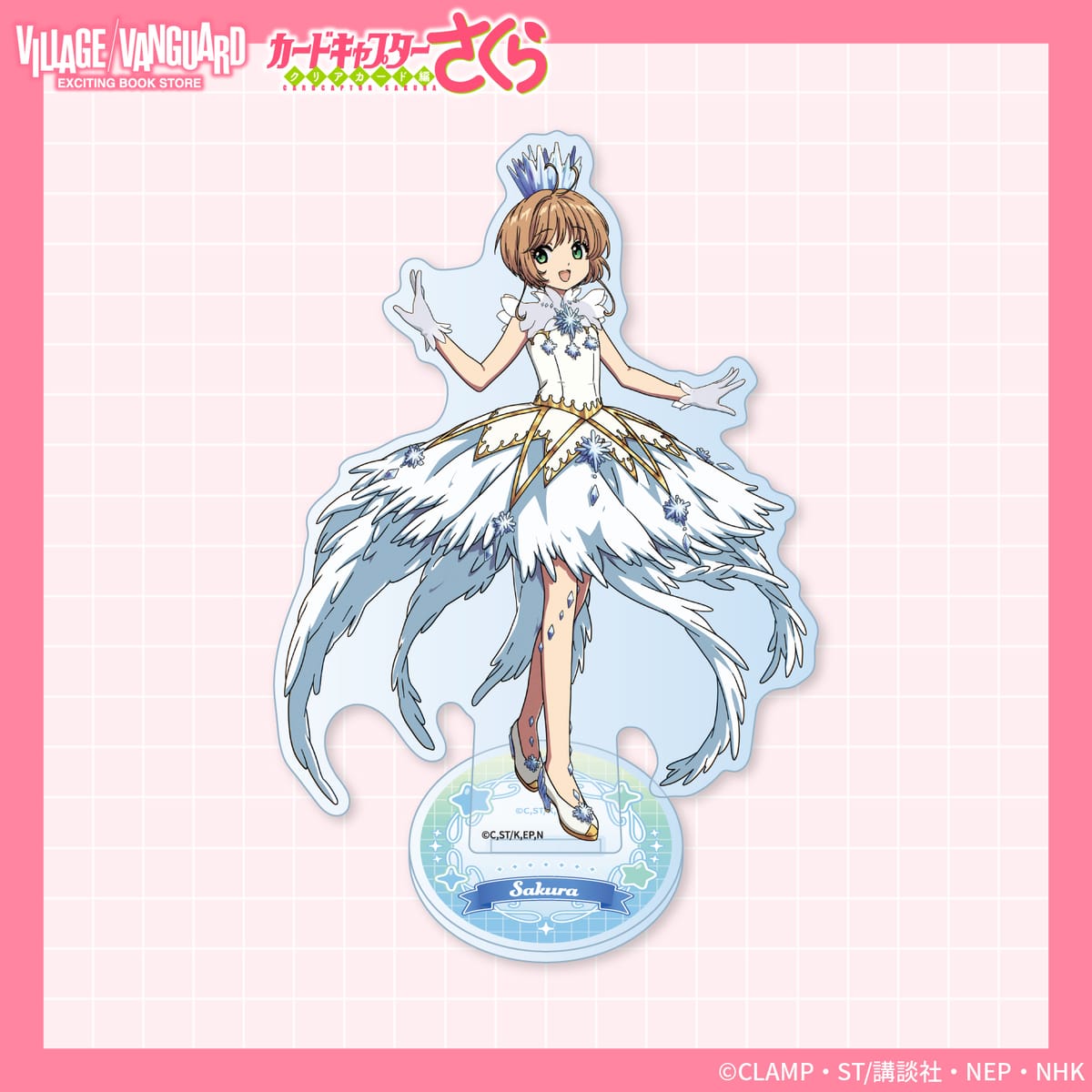 《Pre-Order》Acrylic Stand 立牌｜Cardcaptor Sakura X Village Vanguard (26SK49-P）