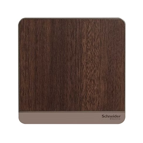 施耐德 AvatarOn 胡桃木 單位 空白面蓋