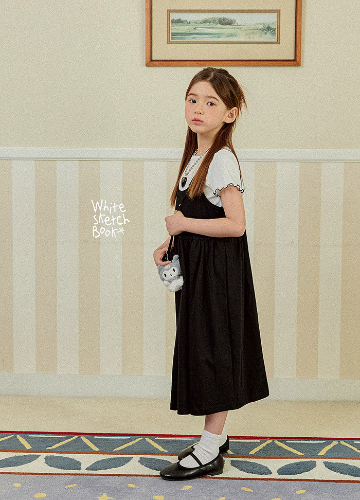🇰🇷WhiteSketchBook吊帶裙