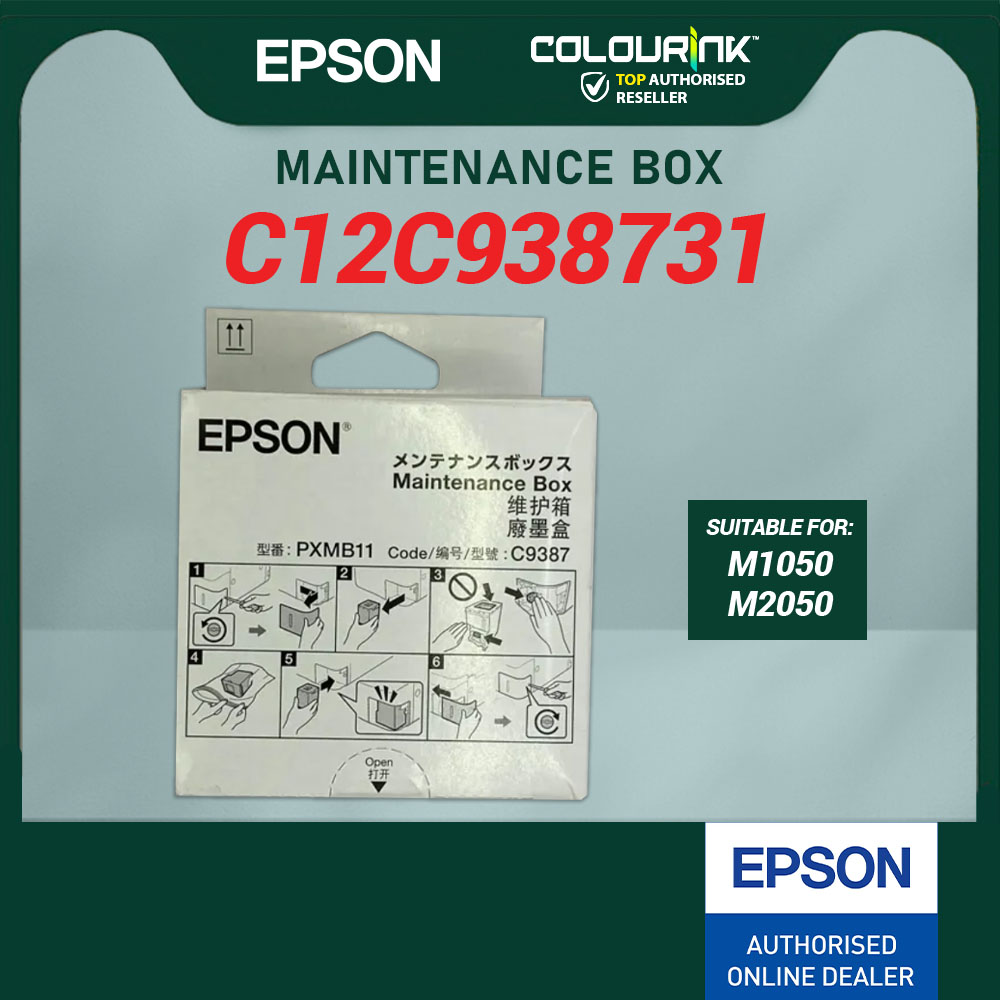 Epson Original Genuine C9387 Maintenance Box C12C938731 for M1050 M2050