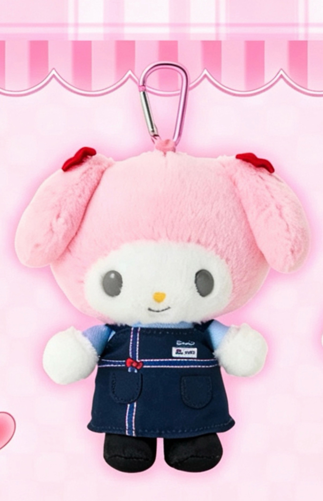 [7月尾到貨]Sanrio x Pizza Hut  聯名限量絨毛娃娃吊飾
