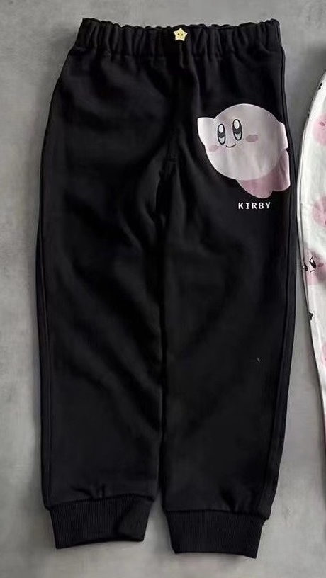 A0015 星之卡比黑色褲仔