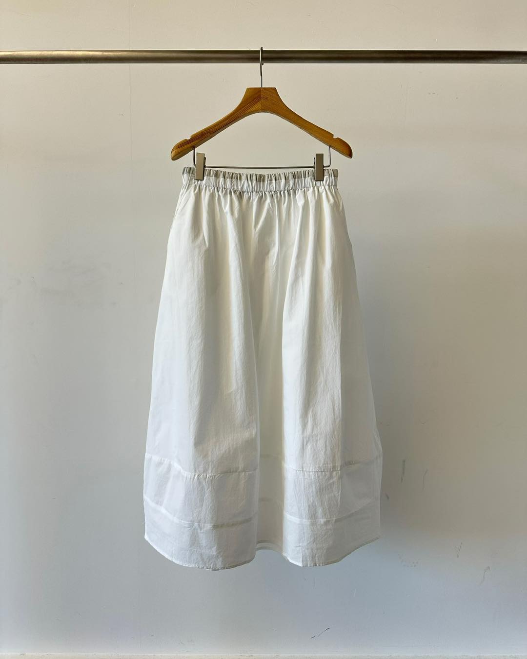 間色腰頭風褸料A-line裙