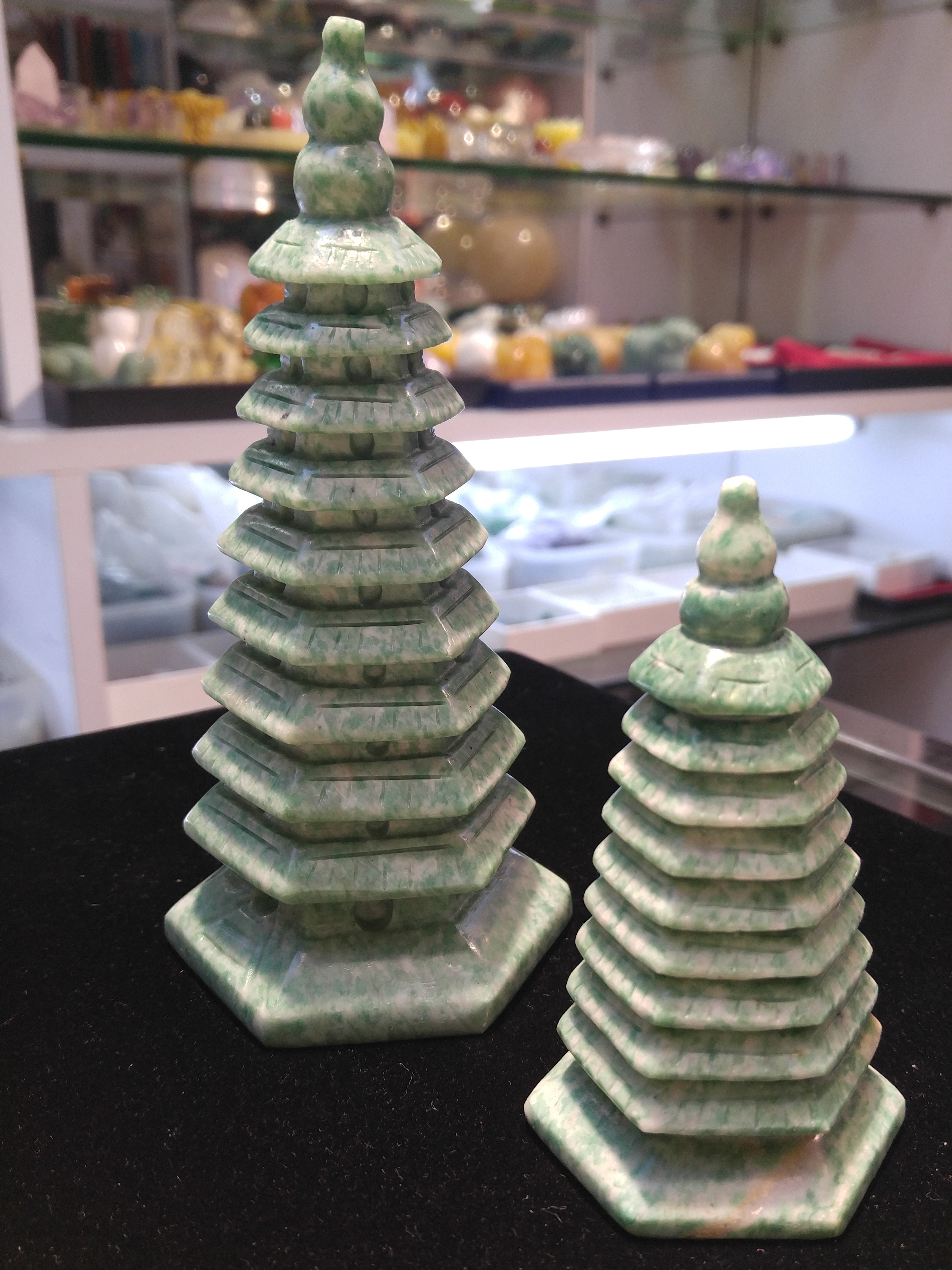 新彊綠玉九層文昌塔