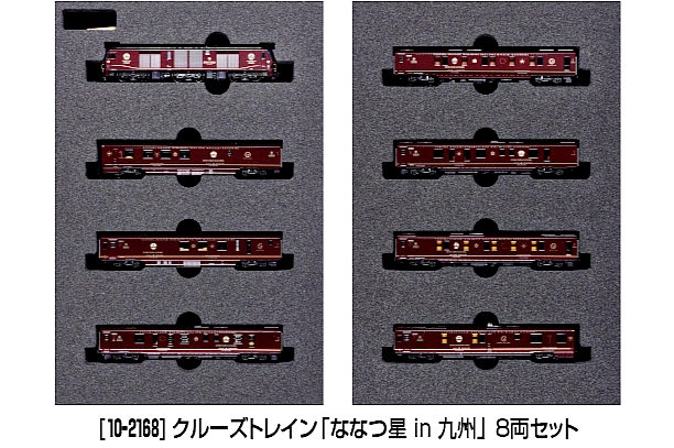 豪華觀光列車「九州七星號」Kato 旅行中的N比例模型