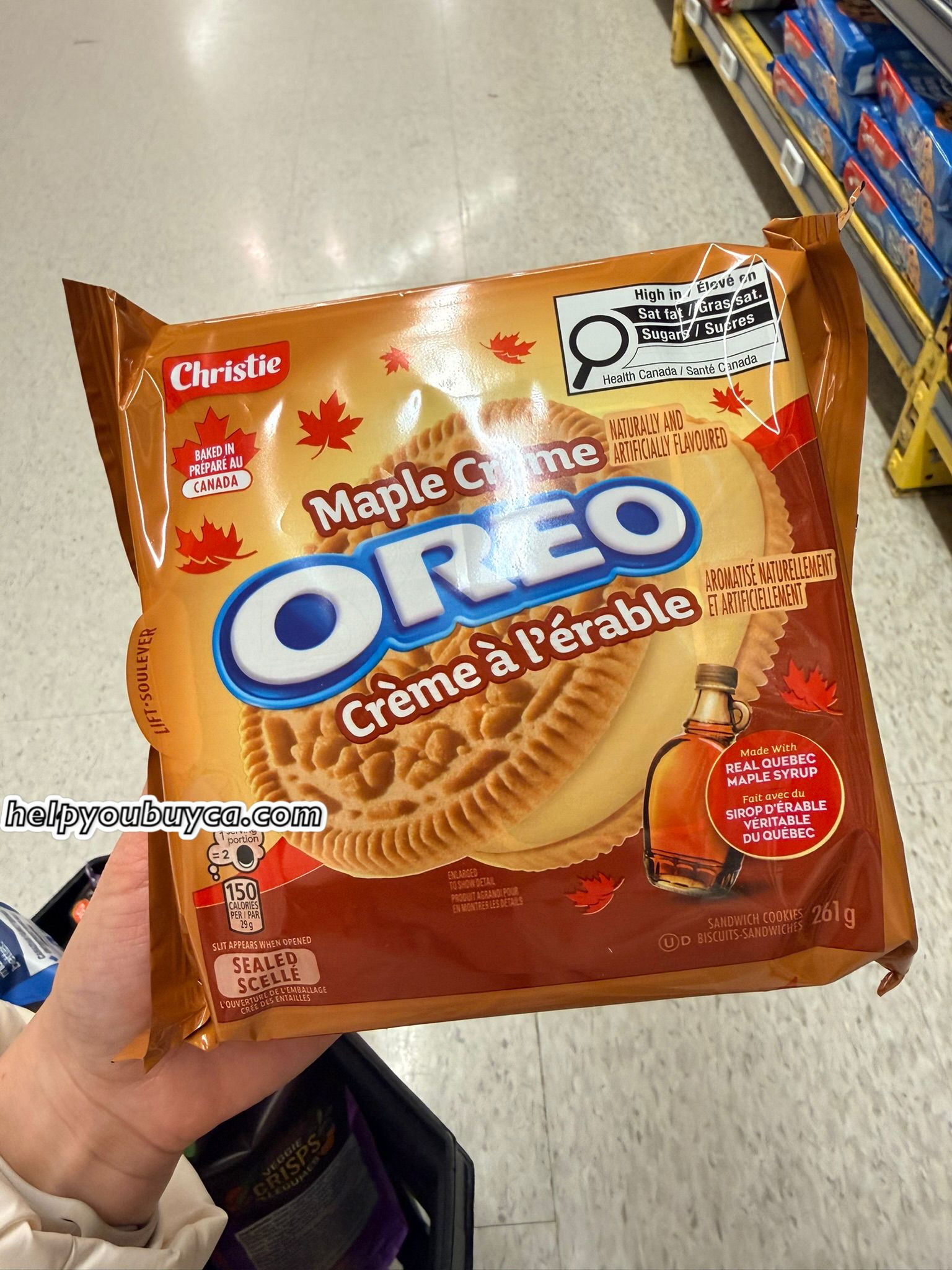 【加拿大製造/限量直送】OREO 限定口味 Maple Creme 楓糖味 & Brown Sugar Bubble Tea 黑糖波霸奶茶味