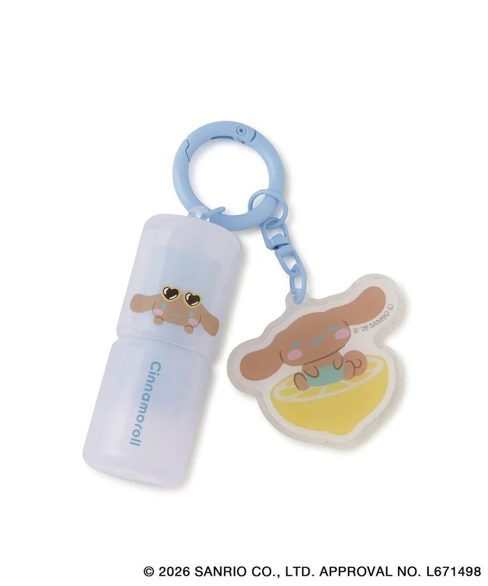 🎀【預訂】ROPE' PICNIC x Sanrio 曬黑造型潤唇膏，附鏡子掛件 - Cinnamoroll