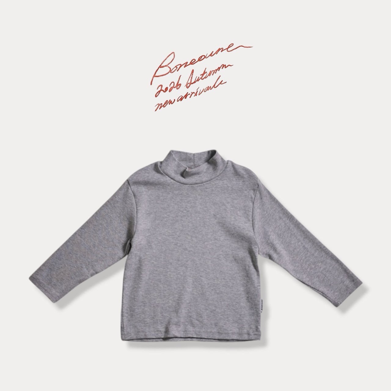 Boneoune | Soft Turtleneck Tee