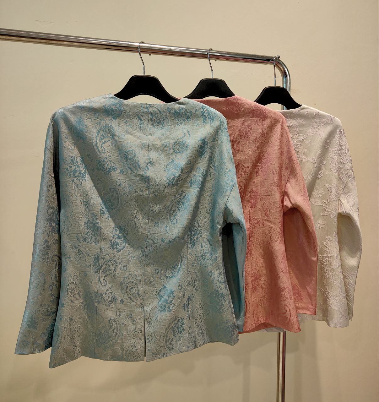 长袖旗袍上衣 2618