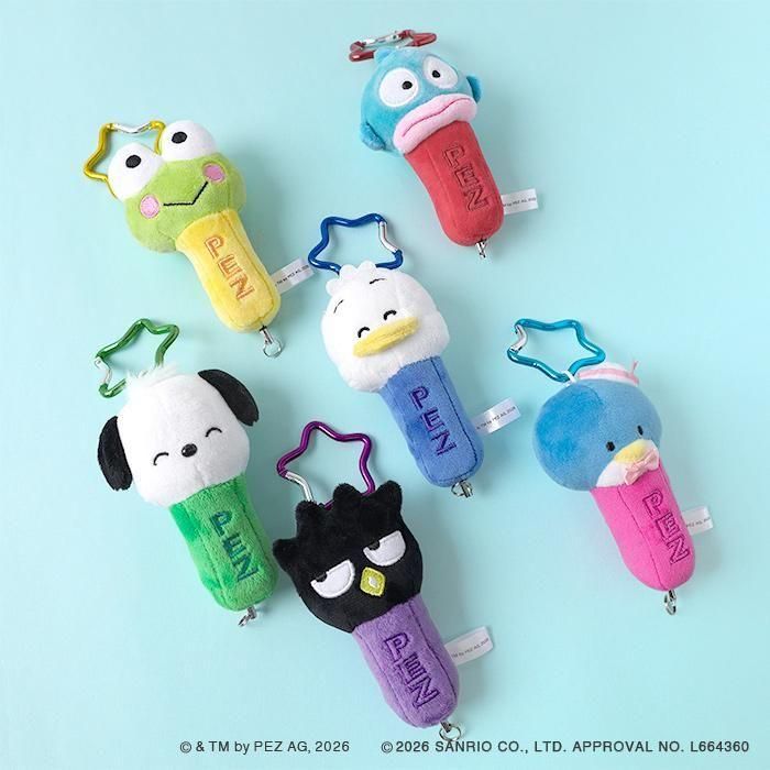 日本預訂📍日本PEZ×HAPIDANBUI得意系列 - 公仔吊飾鎖匙扣
