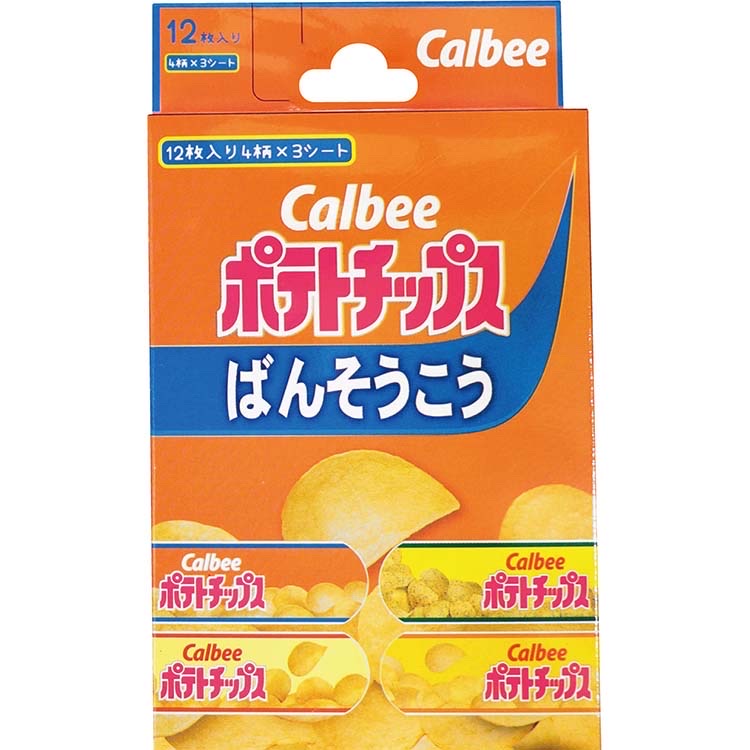 BANSOUKOU膠布 calbee薯片