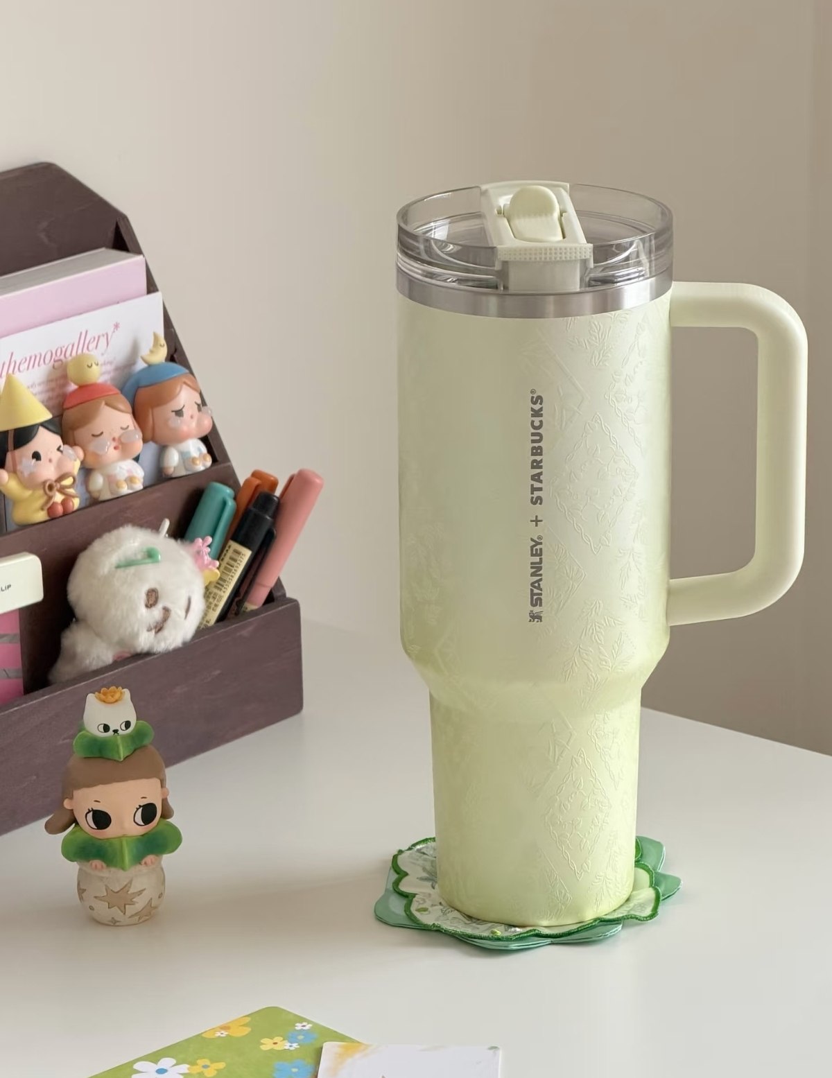 星巴克春序纹样系列 〖1183ml STANLEY合作款不锈钢杯〗🇨🇳