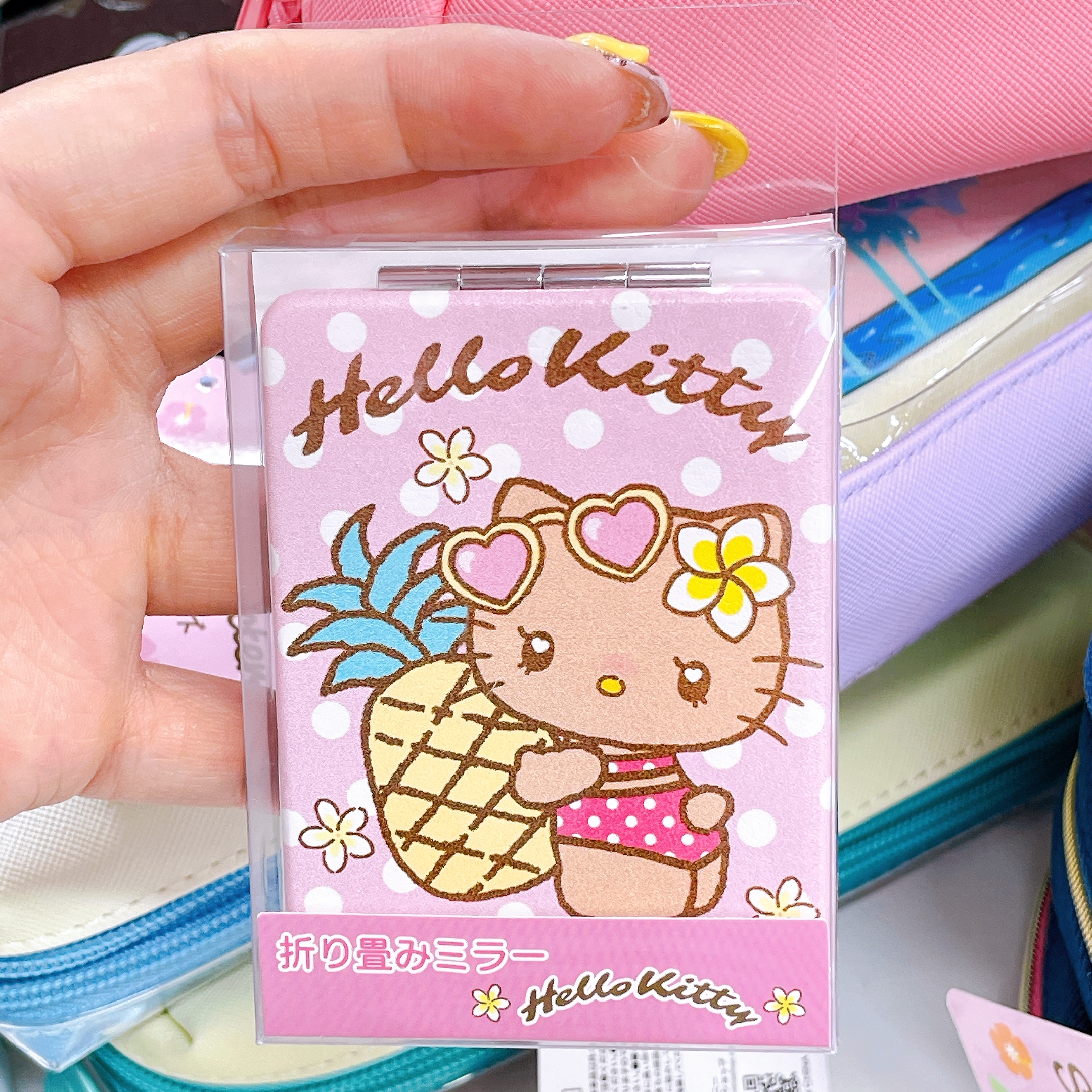 日本直送Sanrio 夏天黑皮泳裝系列 接鏡