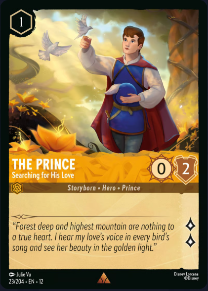 23/204 The Prince – Searching for His Love R