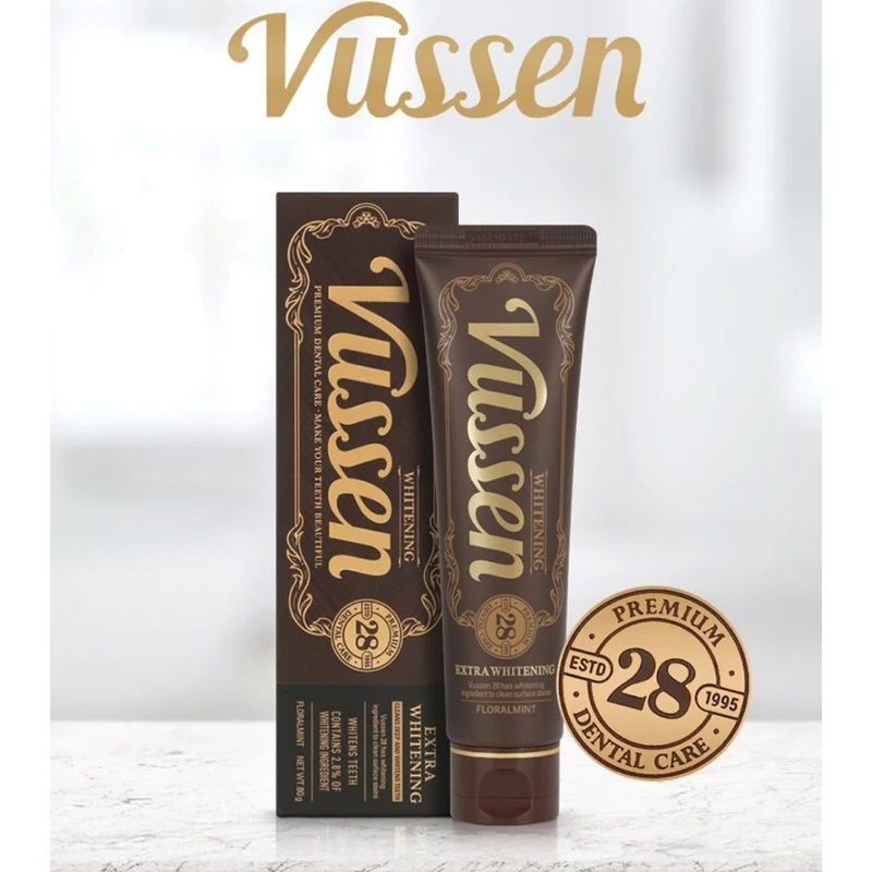 Vussen 28天強效美白牙膏 80克(平行進口)_KK001