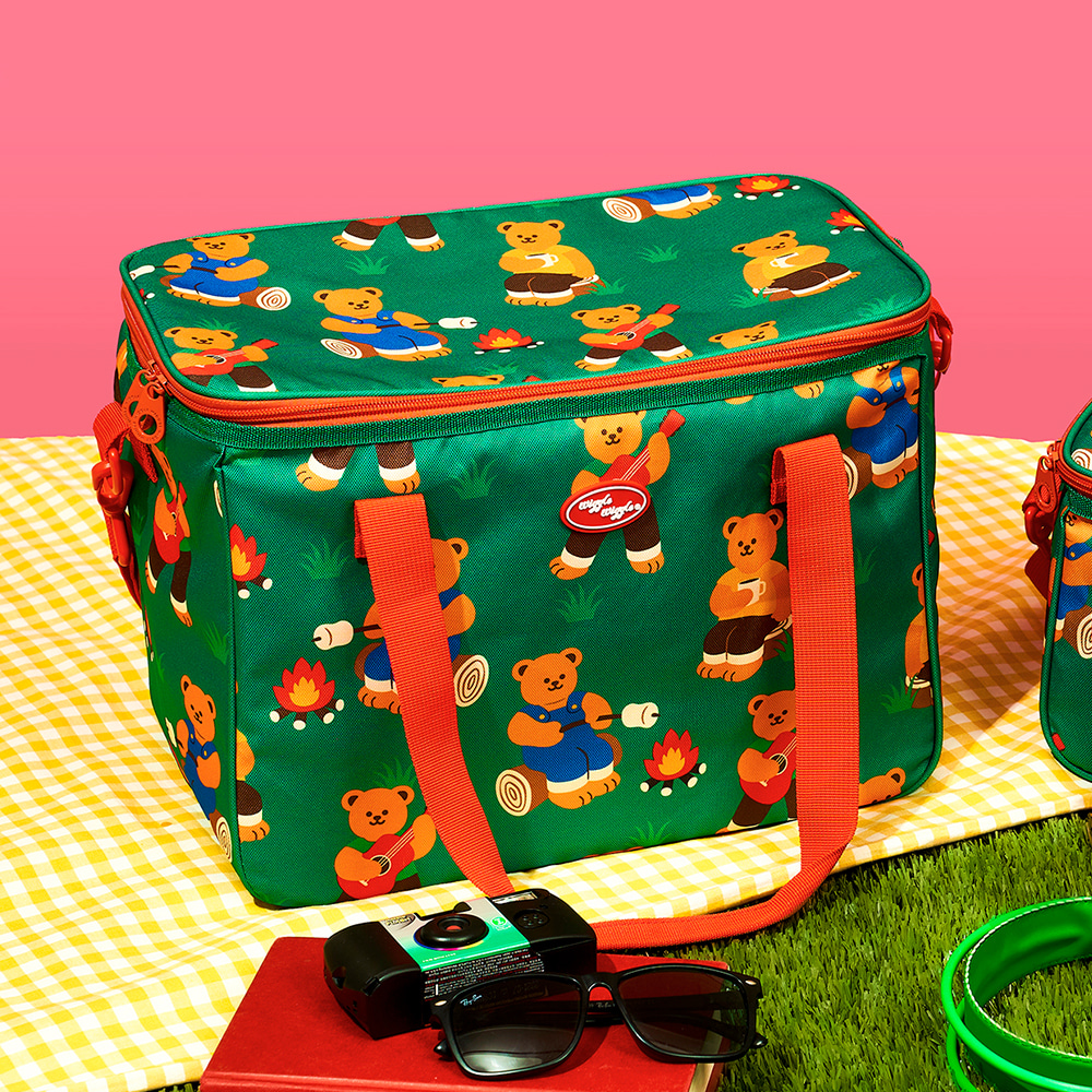 Wiggle Wiggle Camping Bear 可背式保溫袋