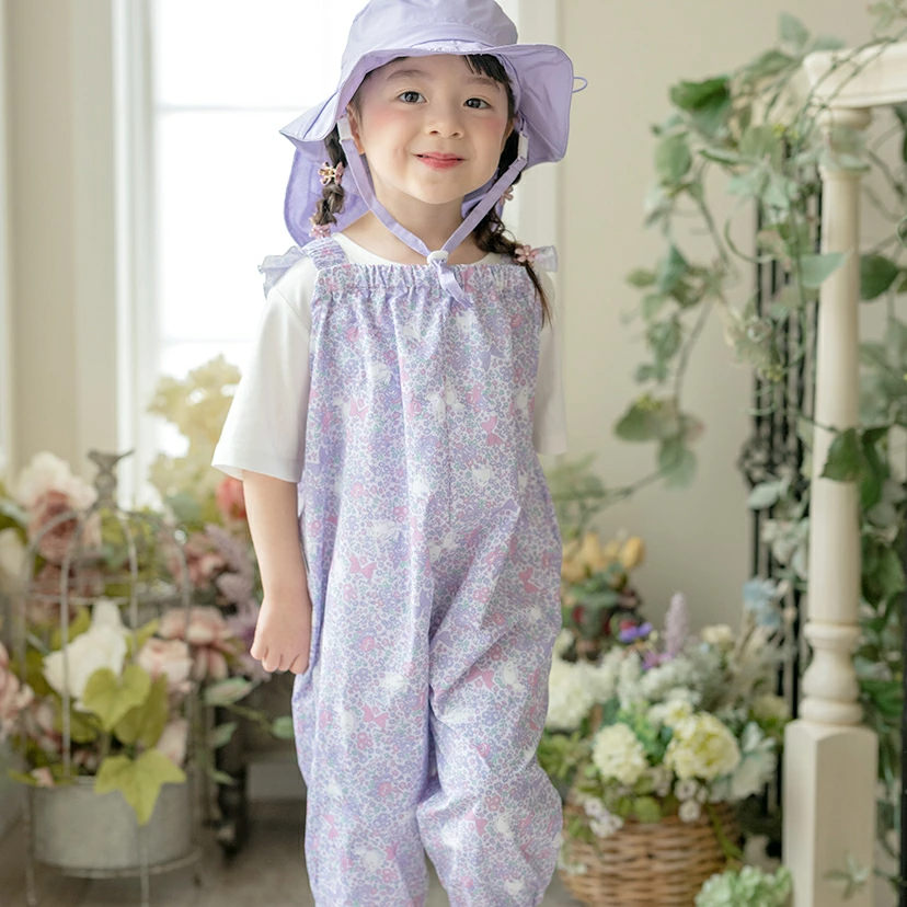 🆕【⭐訂購⭐】🌀 🇯🇵 日本直送 碎花貓咪圖案 Playwear 沙灘服 / 連身褲［6款選］🌀 [ELCA-0284][260430]