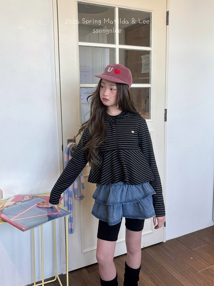 🇰🇷Matilda&Lee hood zipup