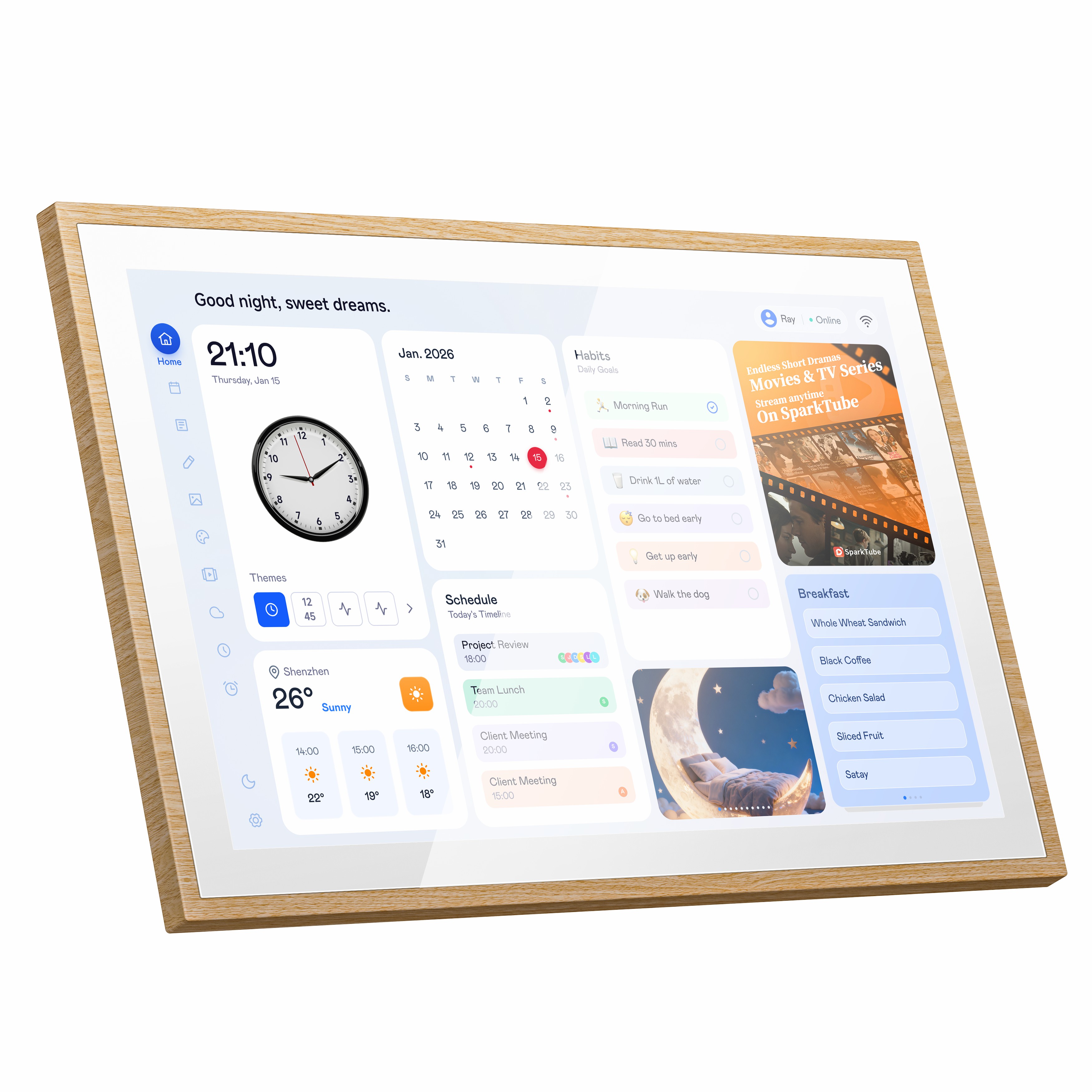 Blackview NEST 10 智能家庭日曆 Smart Family Hub Calendar
