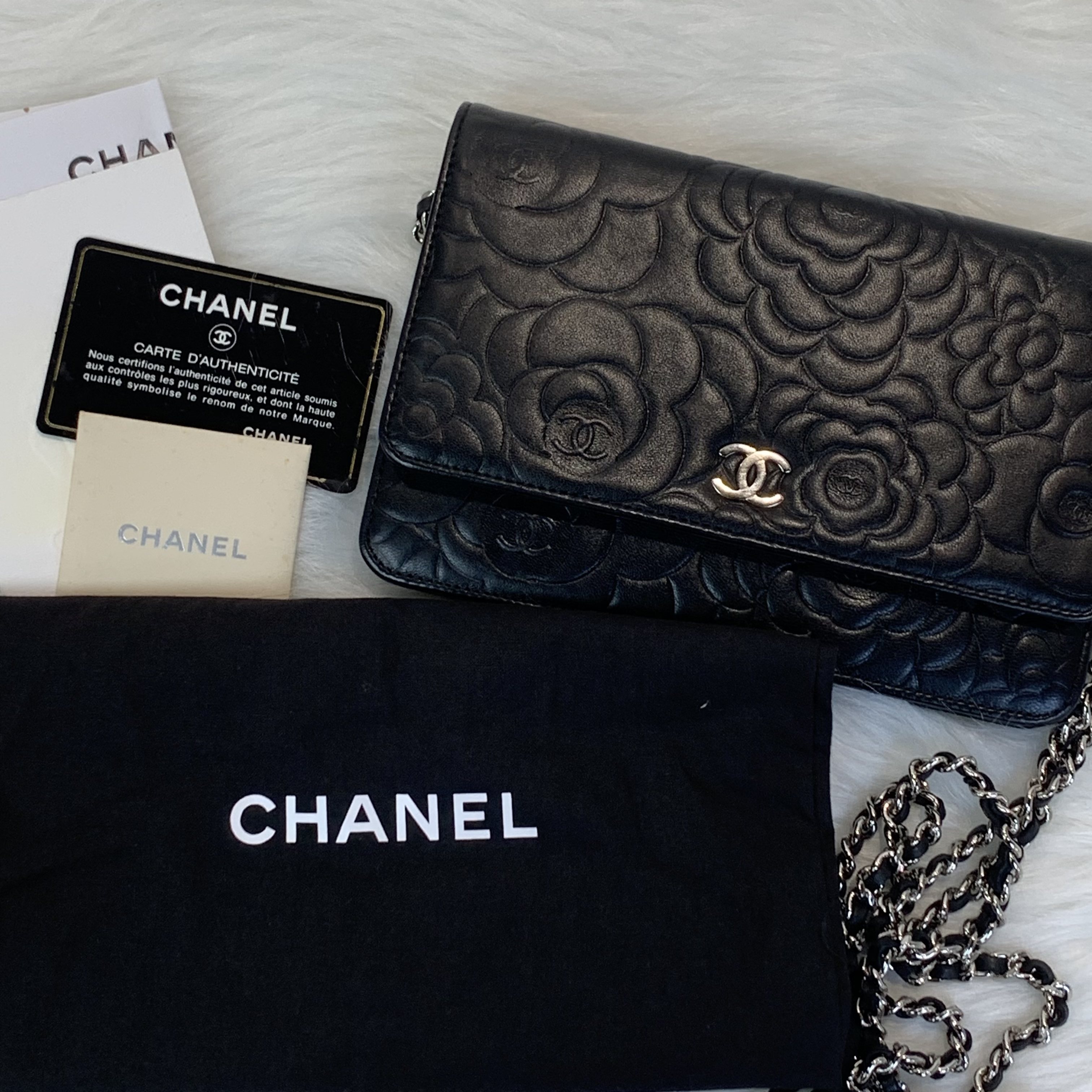 [FULL SET] Chanel羊皮山茶花WOC