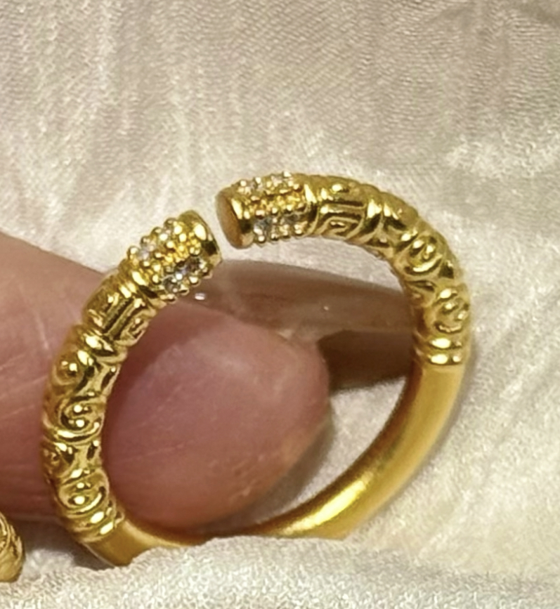 【5D工艺】镶嵌紧箍咒/金箍棒戒指