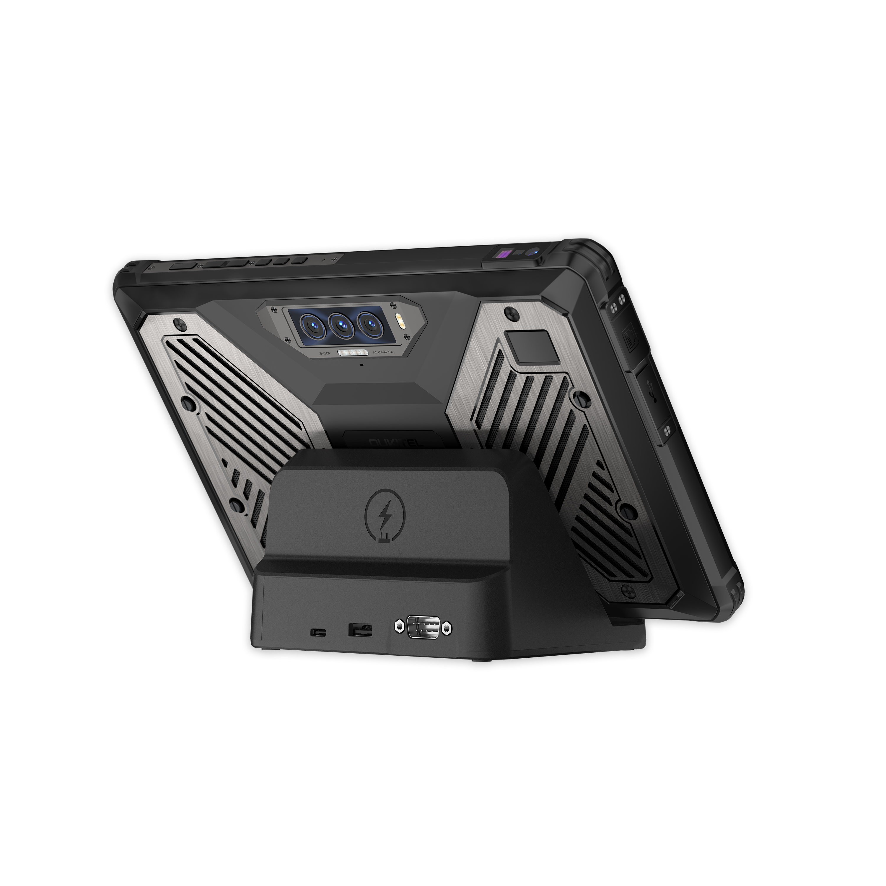 OUKITEL RT10 Industry 5G | 12GB/512GB 11吋 120Hz 25000mAh 條碼掃描 指紋採集器 擴展接口 夜視 露營燈 130dB雙喇叭 WiFi6E NFC 工業三防平板 Rugged Tablet