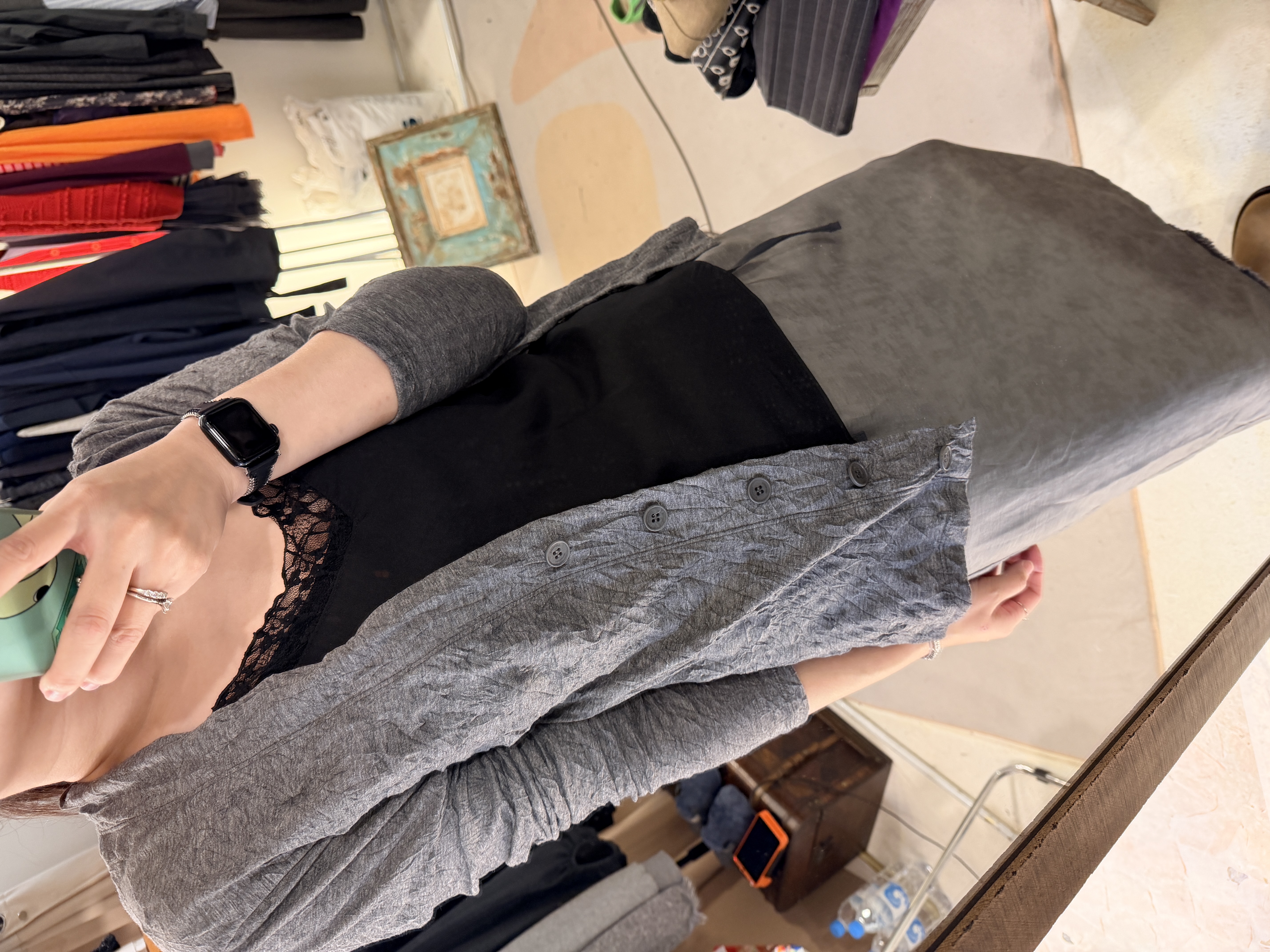 Details cotton cardigan