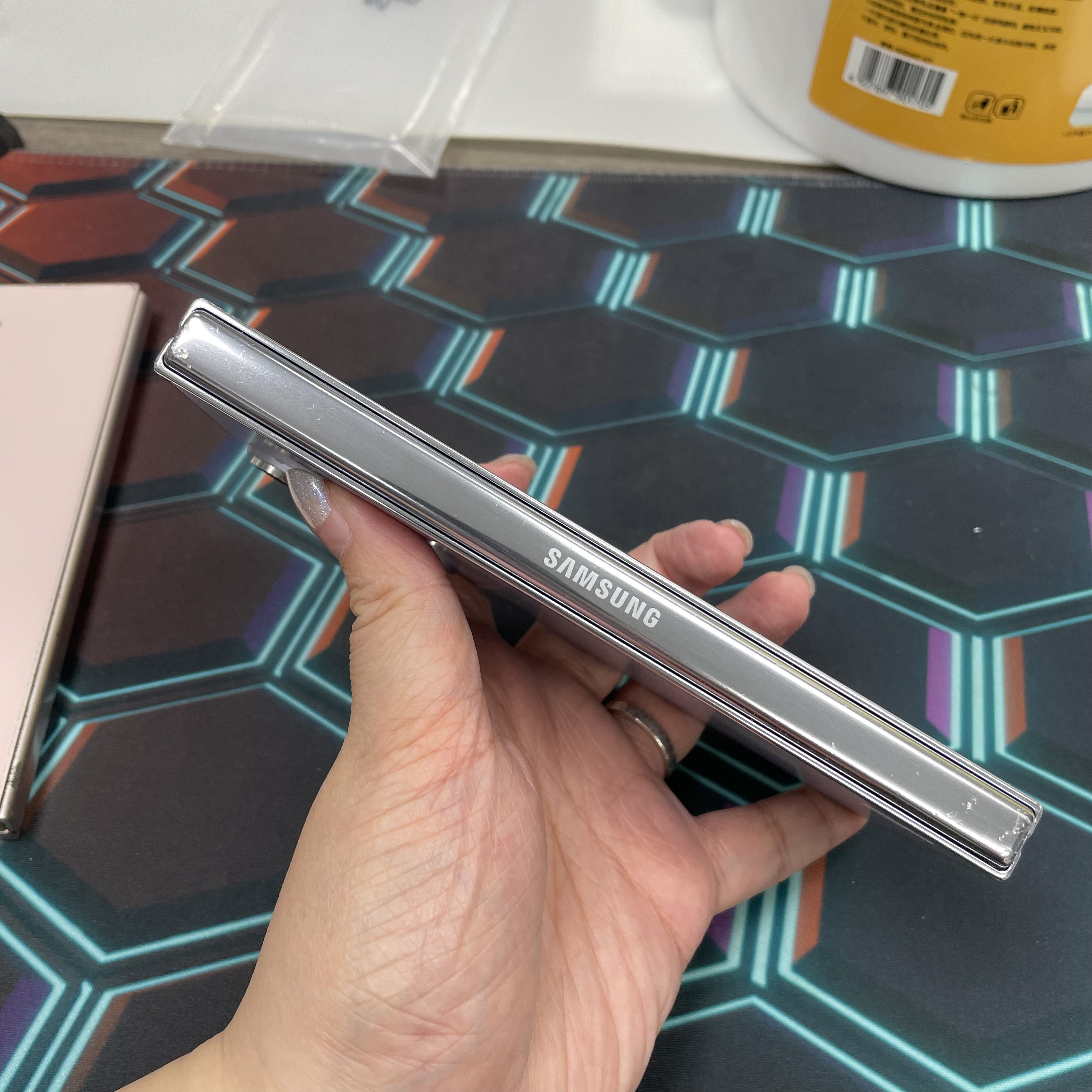 *7471 Galaxy Z Fold 5 靚機 12+512GB 藍色 blue