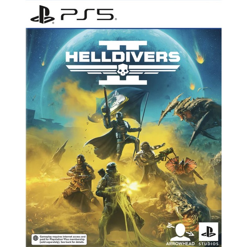 (🔥NEW RELEASE🔥) Helldivers 2 Full Game (PS5) Digital Download