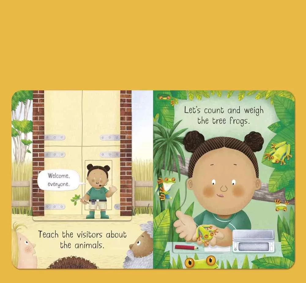 Busy Day: Zookeeper: An action play book