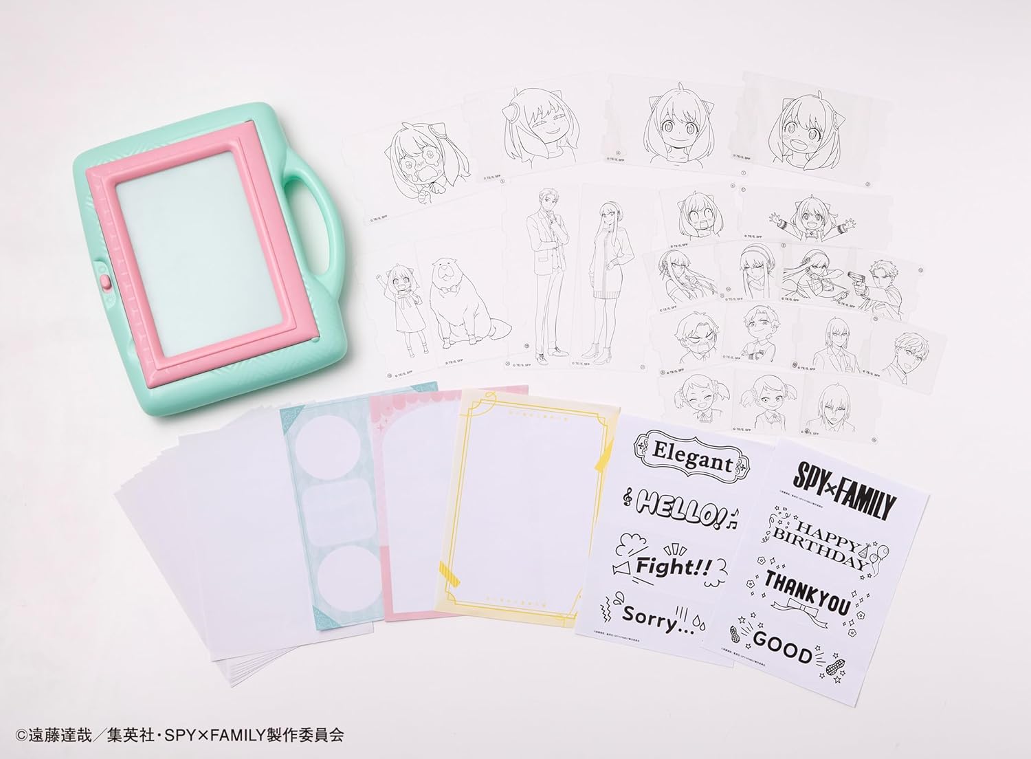 SPY x FAMILY 發光描圖畫板 兒童繪畫玩具 臨摹畫畫板 發光畫板 6歲以上 vbuy